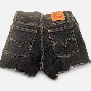 Levi's Women's Dark Denim Jean Shorts